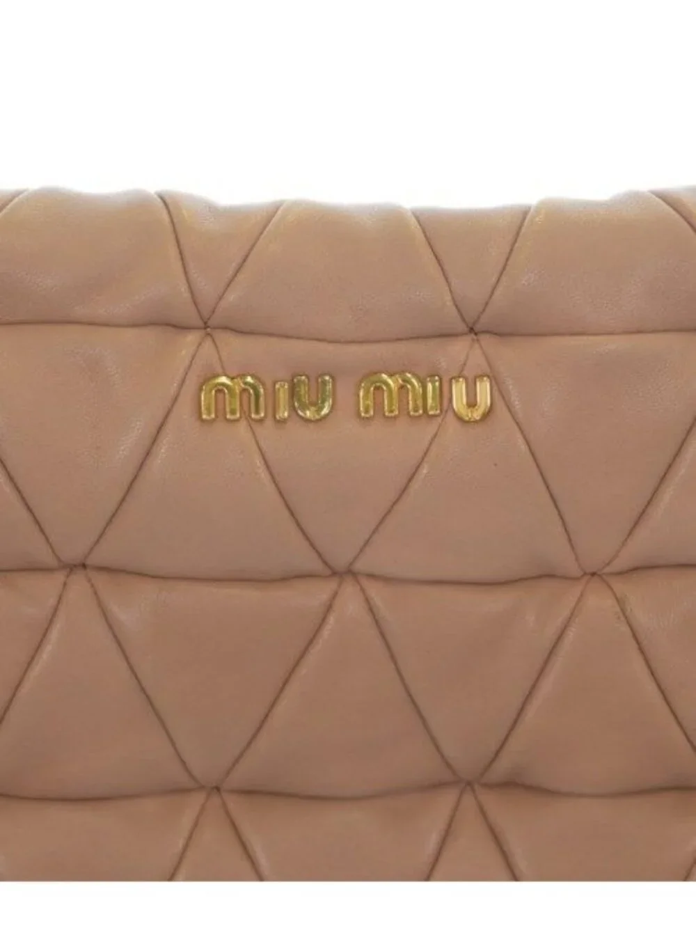 Miu Miu Clutch Beige